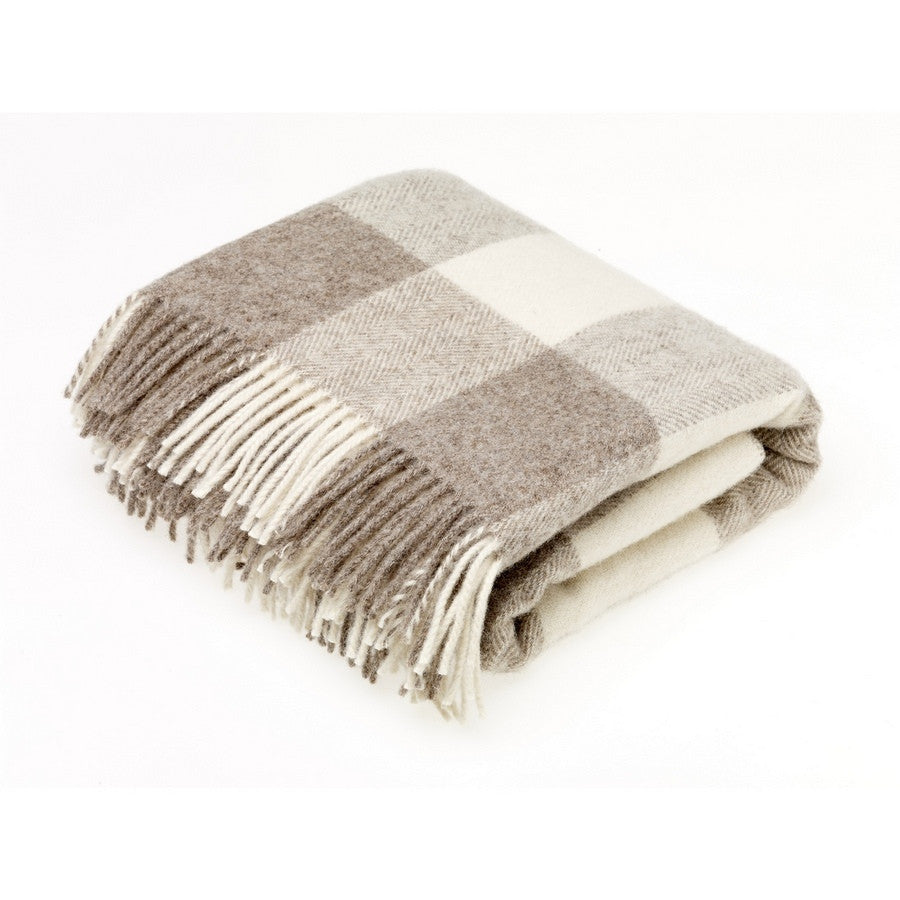 Bronte By Moon Throw - Checkaboard Beige - Fernie's Choice Classic Country Wear for Dogs
