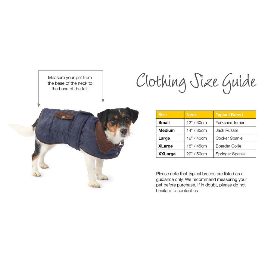 Coco Waterproof Quilted Dog Coat - Fernie's Choice Classic Country Wear for Dogs