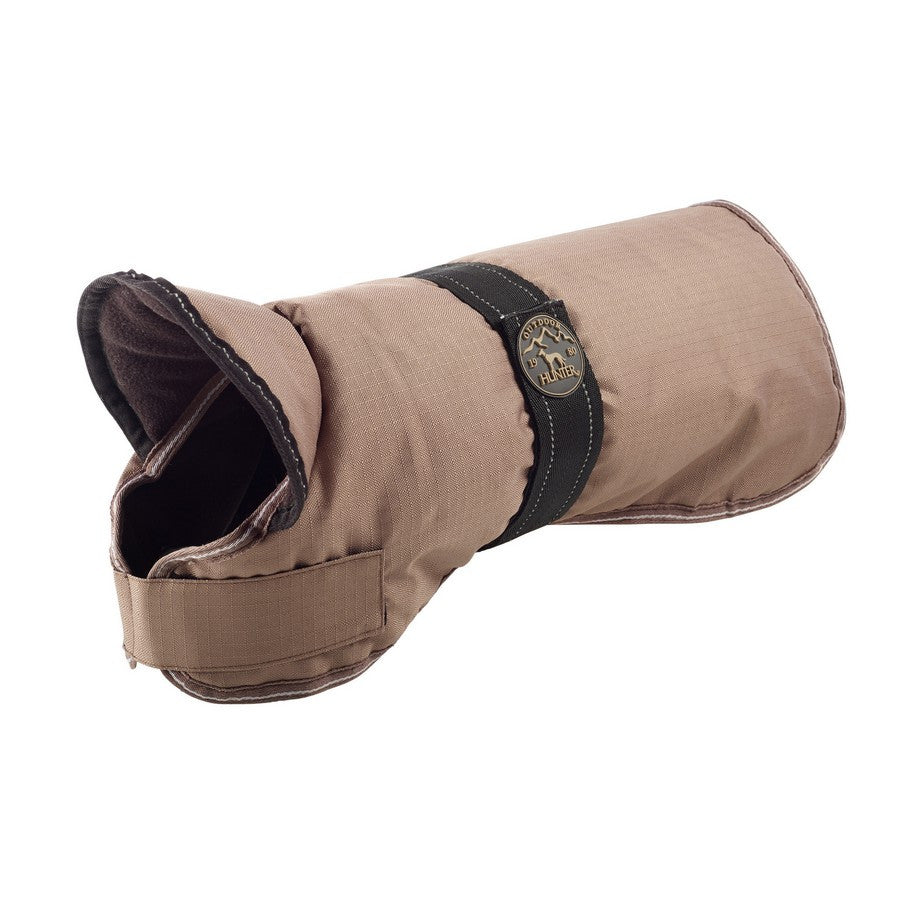 Hunter Denali Taupe Dog Coat - Fernie's Choice Classic Country Wear for Dogs