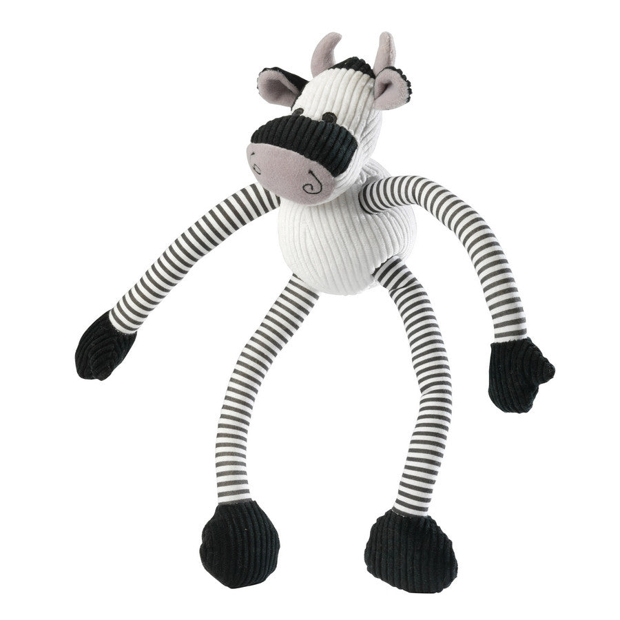 Cow Long Legs Stripe Cord Dog Toy - Fernie's Choice Classic Country Wear for Dogs