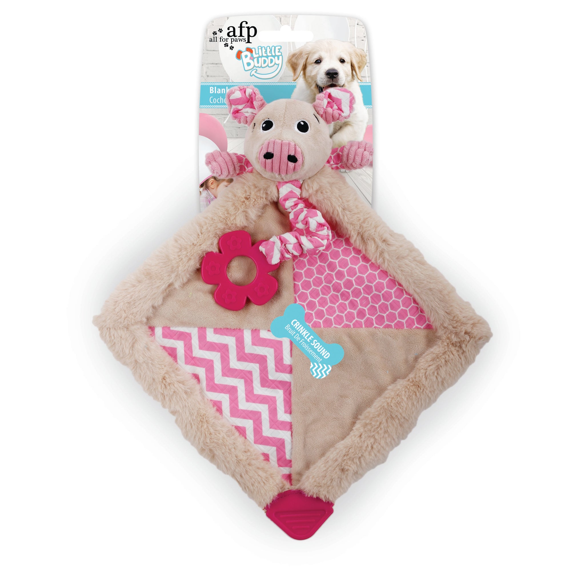 All For Paws Little Puppy Buddy Blanky Elephant - Fernie's Choice Classic Country Wear for Dogs