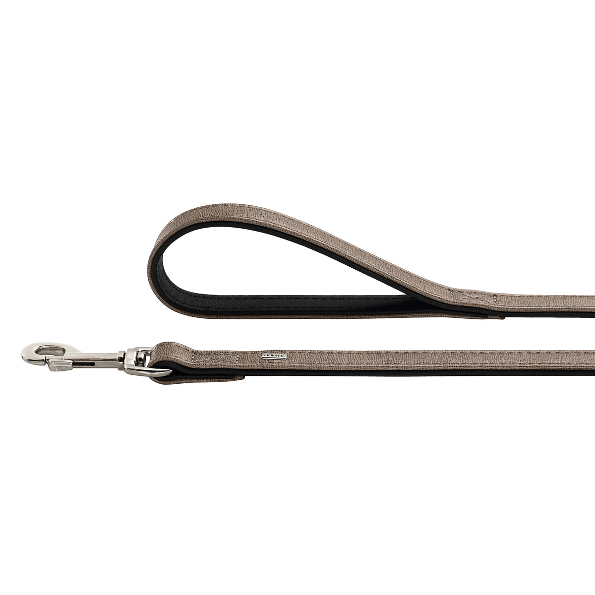 Hunter Leather Grey/Black lead - Fernie's Choice Classic Country Wear for Dogs