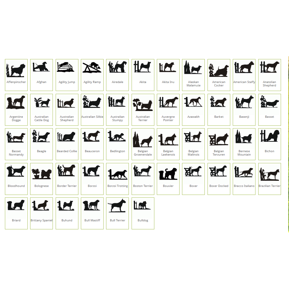 Letter Rack - Clumber - Fernie's Choice Classic Country Wear for Dogs