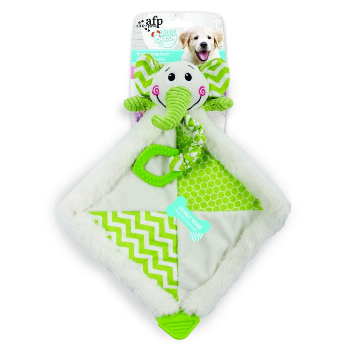 All For Paws Little Puppy Buddy Blanky Elephant - Fernie's Choice Classic Country Wear for Dogs
