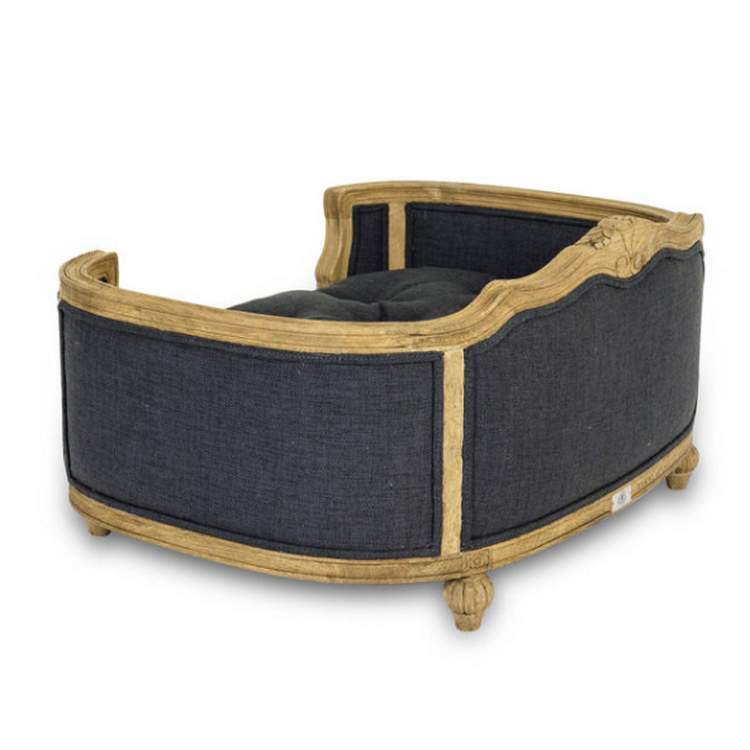 Lord Lou Luxury Dog Bed - Arthur Anthracite - Fernie's Choice Classic Country Wear for Dogs