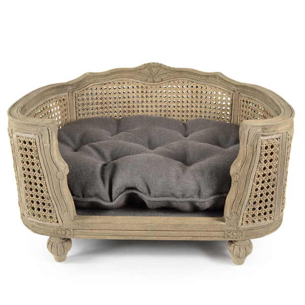 Lord Lou Luxury Dog Bed - Arthur Charcoal Brown (W) - Fernie's Choice Classic Country Wear for Dogs