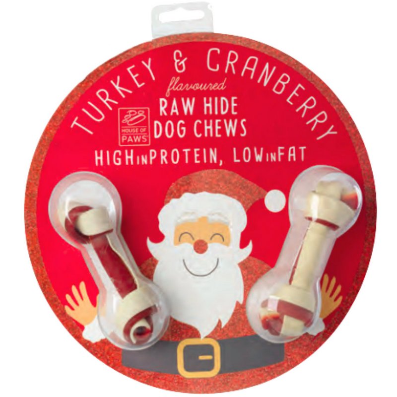 Bauble with Bones Turkey & Cranberry Flavour - Fernie's Choice Classic Country Wear for Dogs