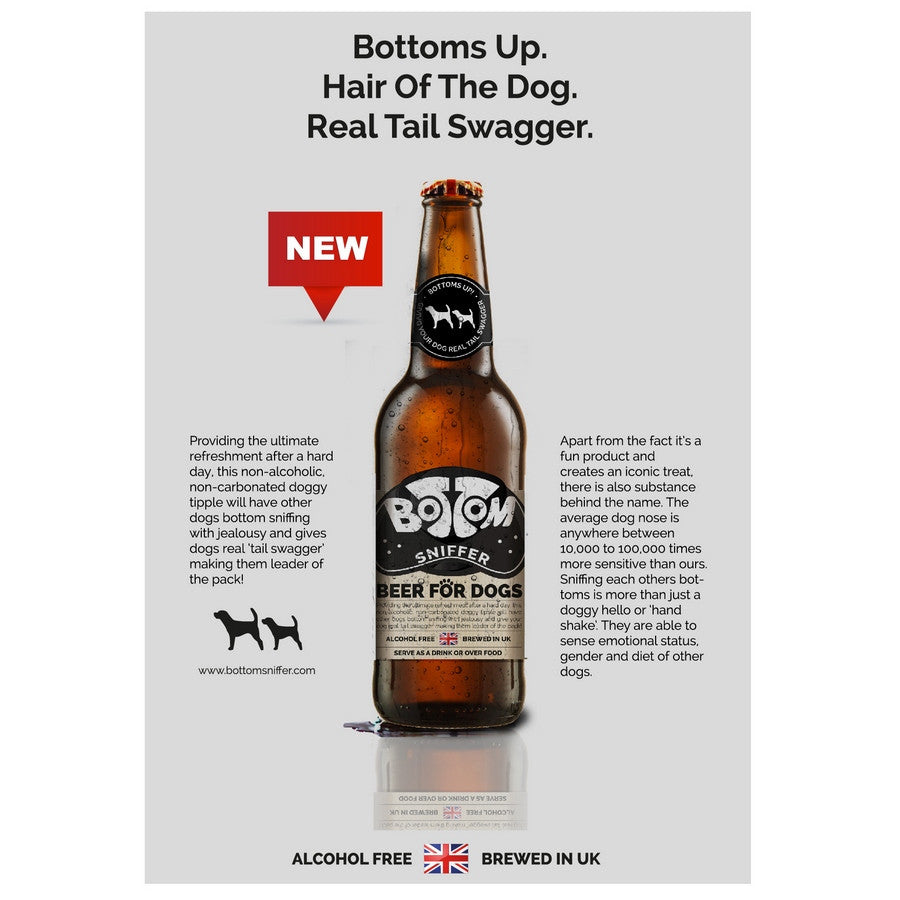 Bottom Sniffer Dog Beer from Woof & Brew - Fernie's Choice Classic Country Wear for Dogs