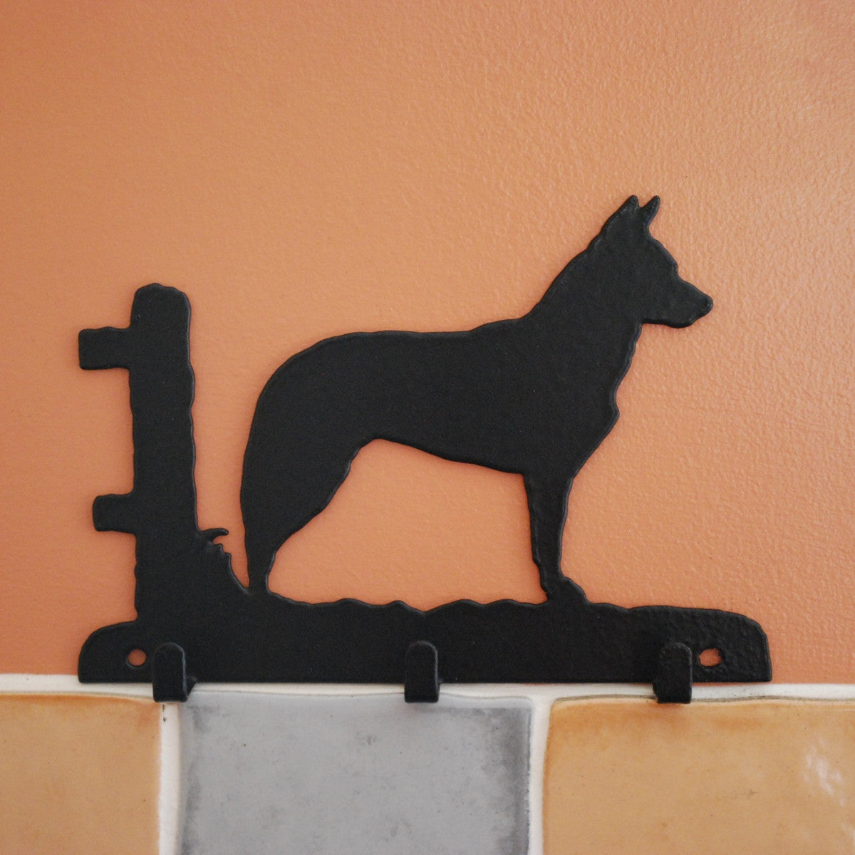 Scottie Dog Key Racks - 3 Hooks - Fernie's Choice Classic Country Wear for Dogs