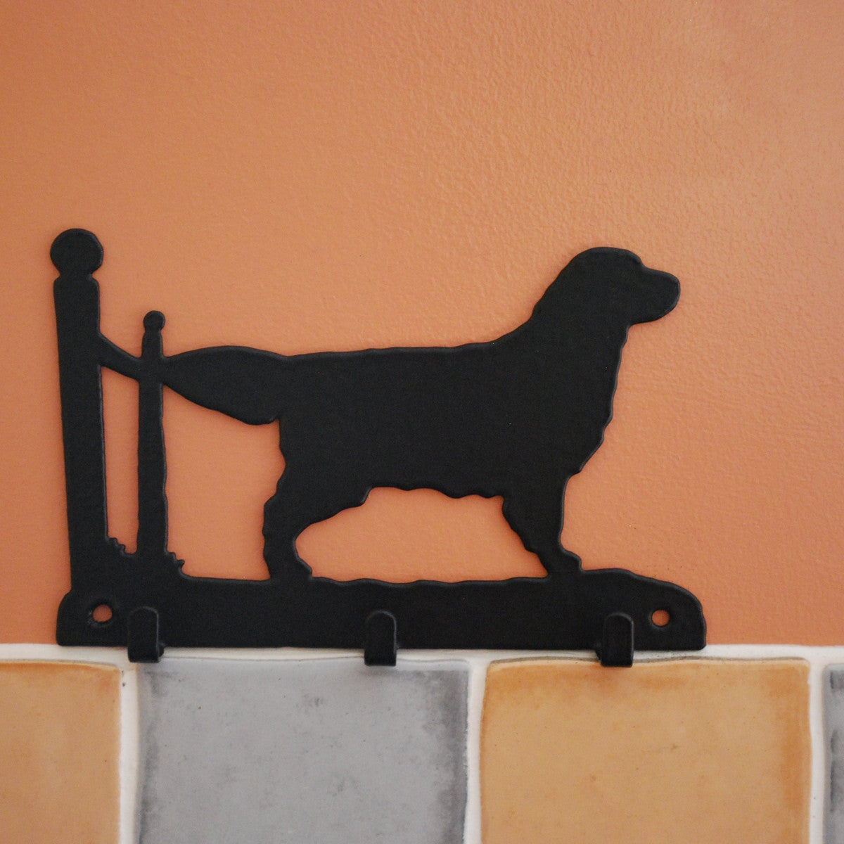 Scottie Dog Key Racks - 3 Hooks - Fernie's Choice Classic Country Wear for Dogs
