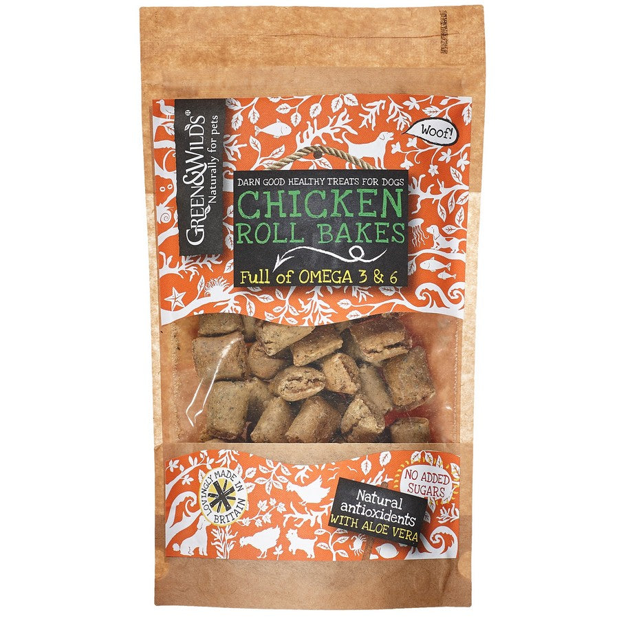 Chicken Roll Bakes - 150g - Fernie's Choice Classic Country Wear for Dogs
