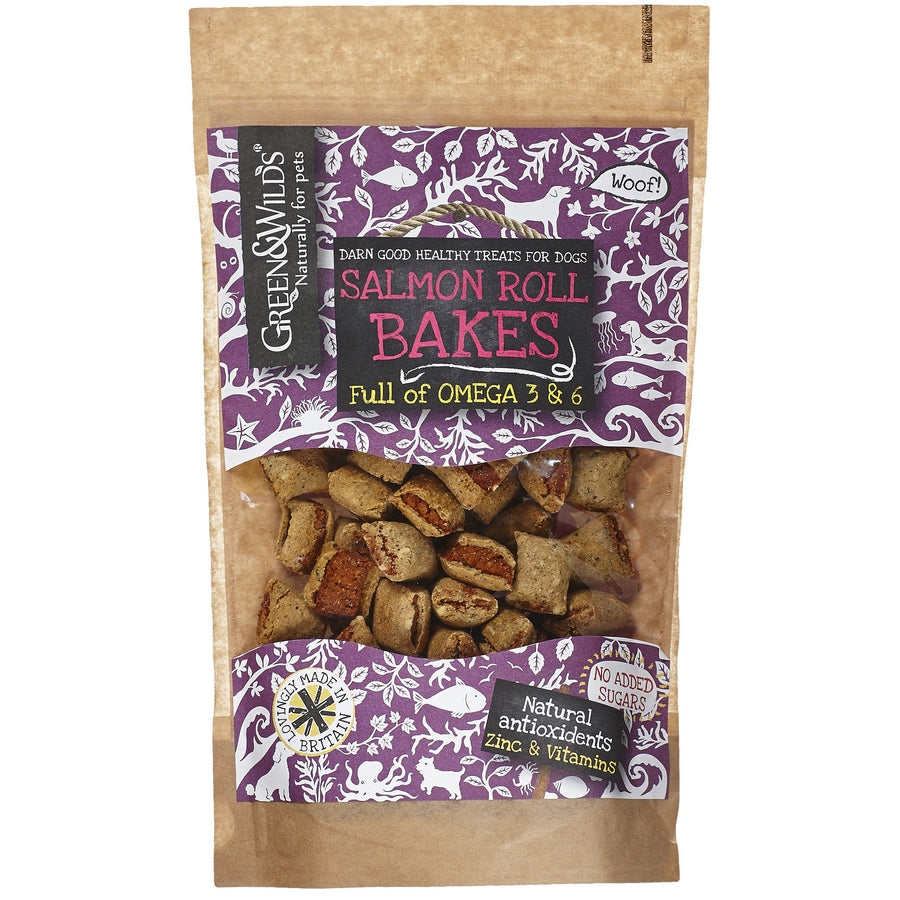 Salmon Roll Bakes 150g - Fernie's Choice Classic Country Wear for Dogs
