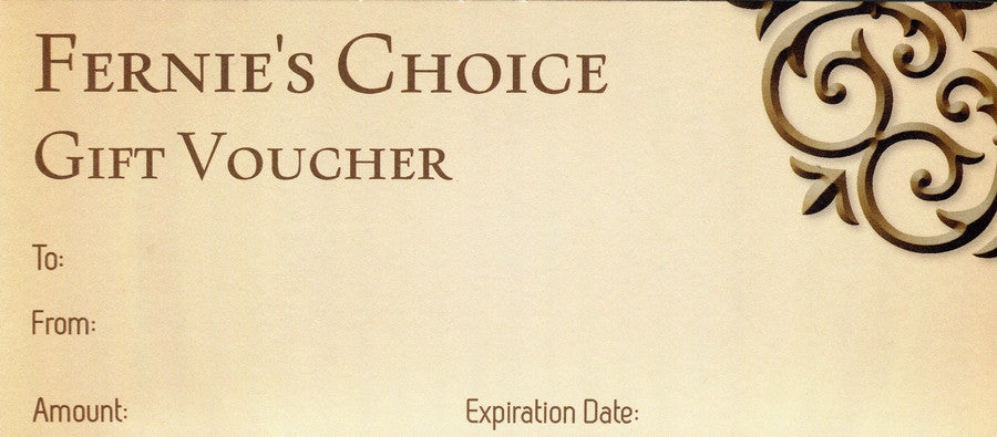 Gift Vouchers - Fernie's Choice Classic Country Wear for Dogs