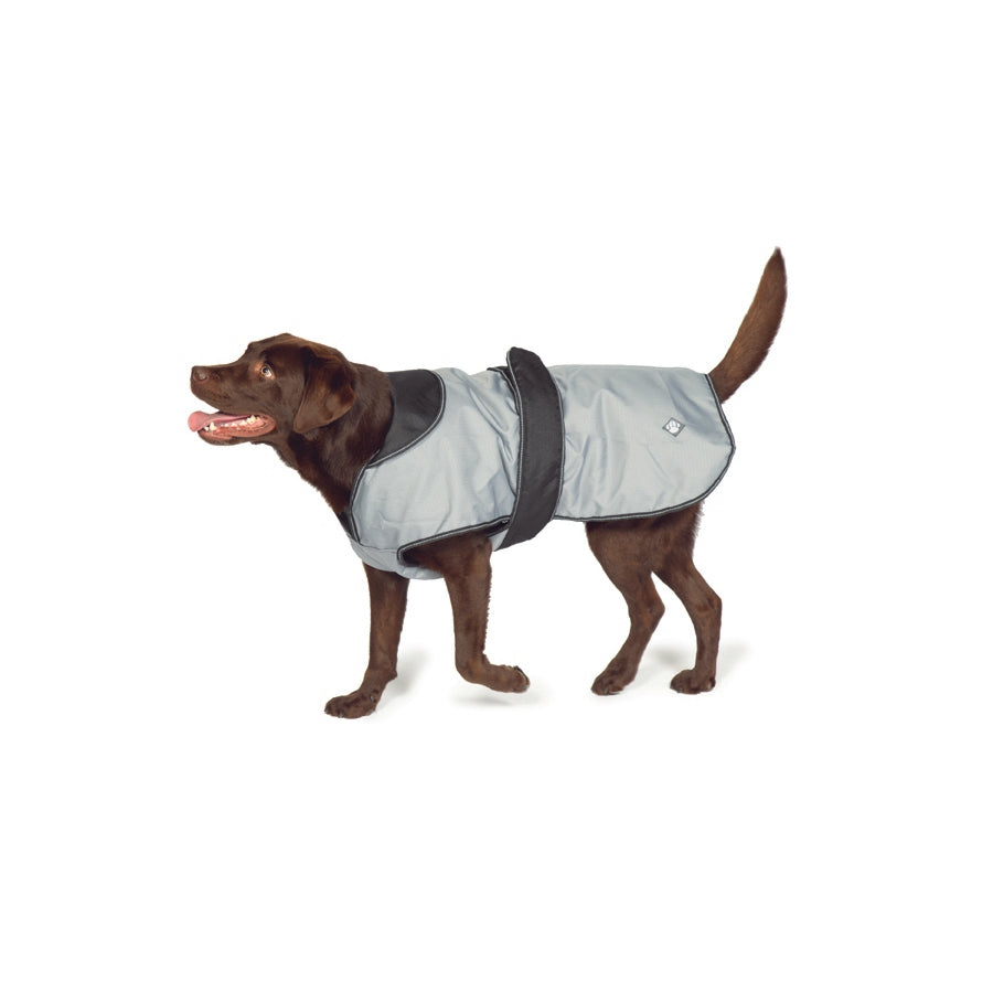Danish Design Grey 2-in-1 Dog Coat - Fernie's Choice Classic Country Wear for Dogs