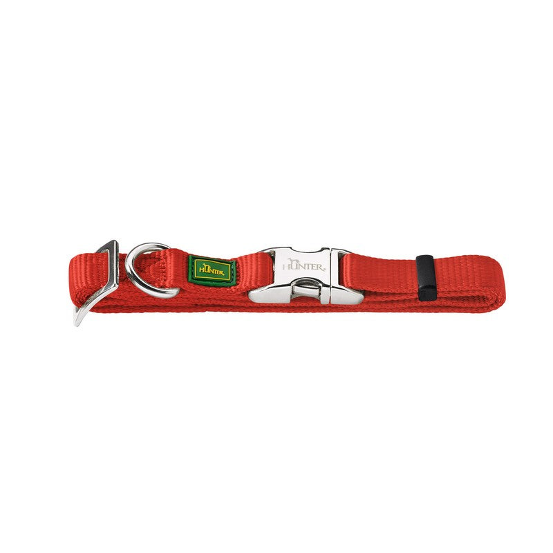 Hunter Nylon Dog Collar - Red - Fernie's Choice Classic Country Wear for Dogs