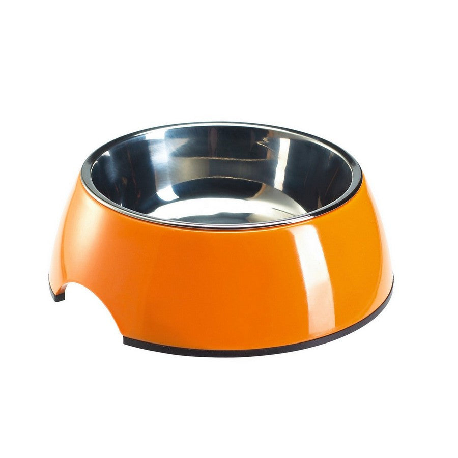 Melamine Orange Dog Bowl - Fernie's Choice Classic Country Wear for Dogs
