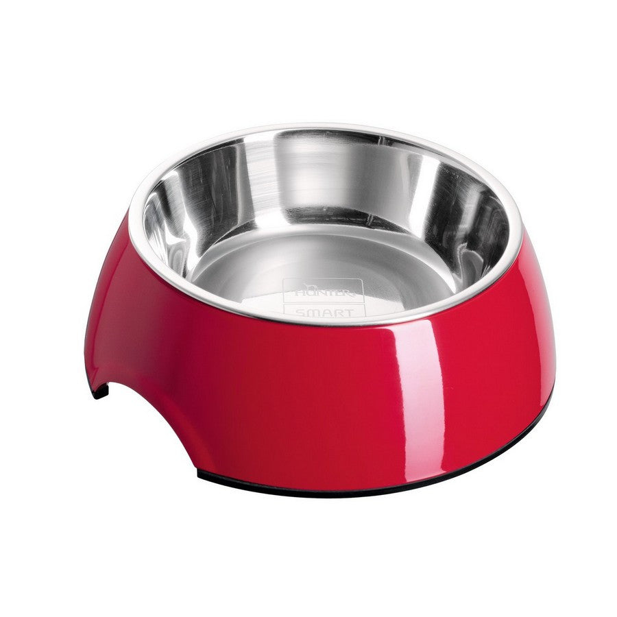 Melamine Red Dog Bowl - Fernie's Choice Classic Country Wear for Dogs