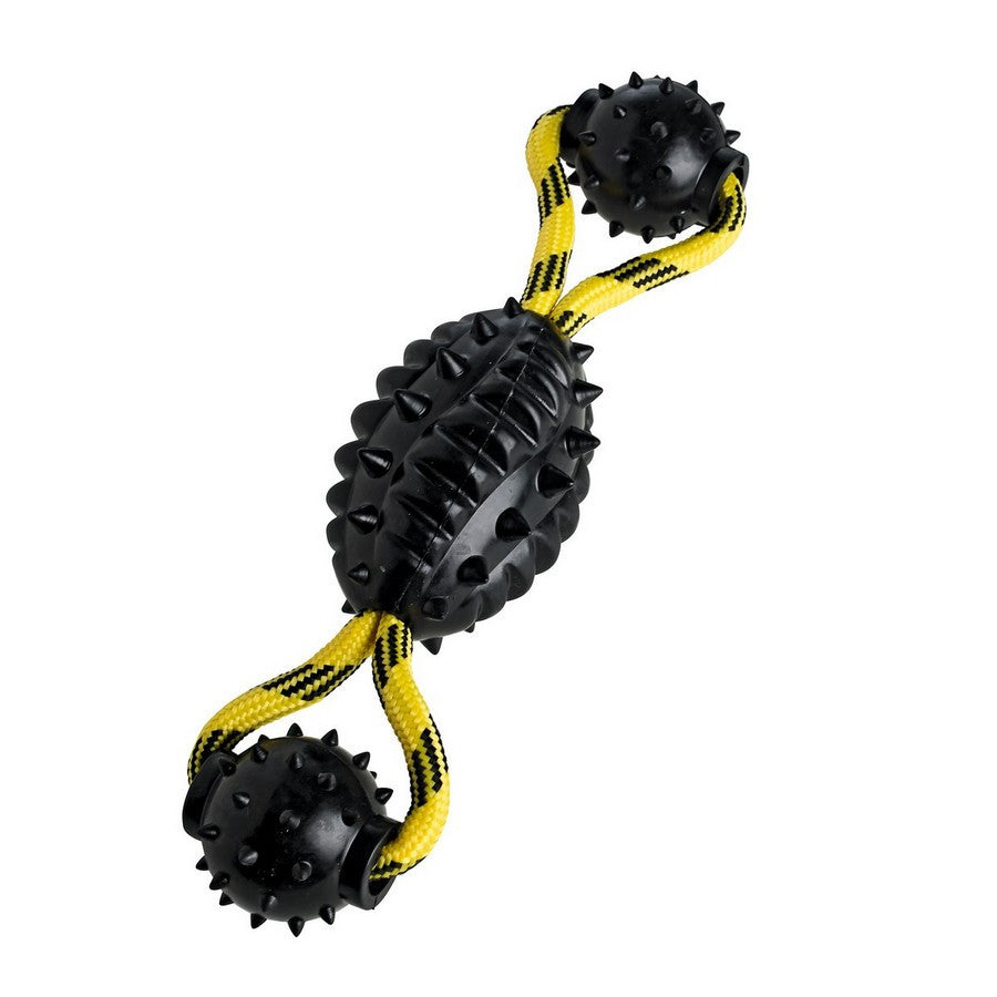 Hunter Dog Toy Spike Ball On a Rope - Fernie's Choice Classic Country Wear for Dogs