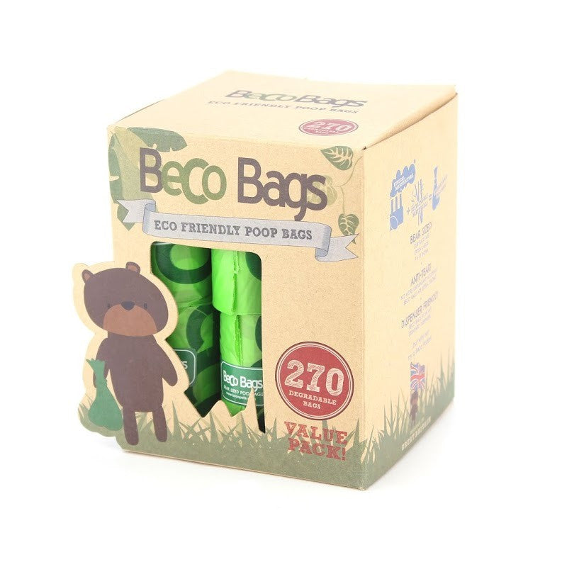 Beco Poo Bags Value Pack 270 Bags - Fernie's Choice Classic Country Wear for Dogs