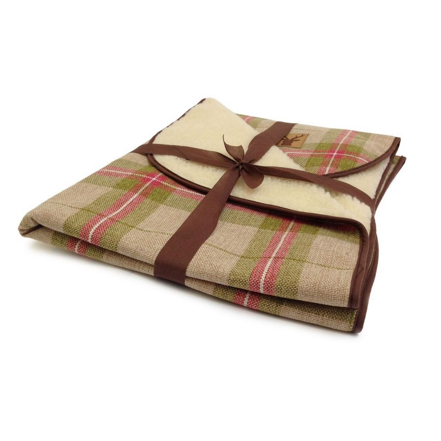 Danish Design Newton Moss Luxury Pet Throw - Fernie's Choice Classic Country Wear for Dogs