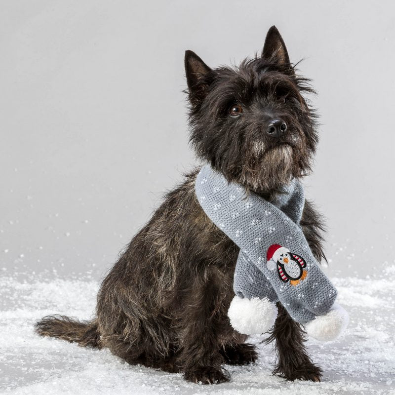 *Christmas Penguin Dog Scarf - Fernie's Choice Classic Country Wear for Dogs