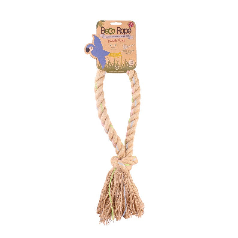 Beco Jungle Rope Ring Dog Toy - Fernie's Choice Classic Country Wear for Dogs