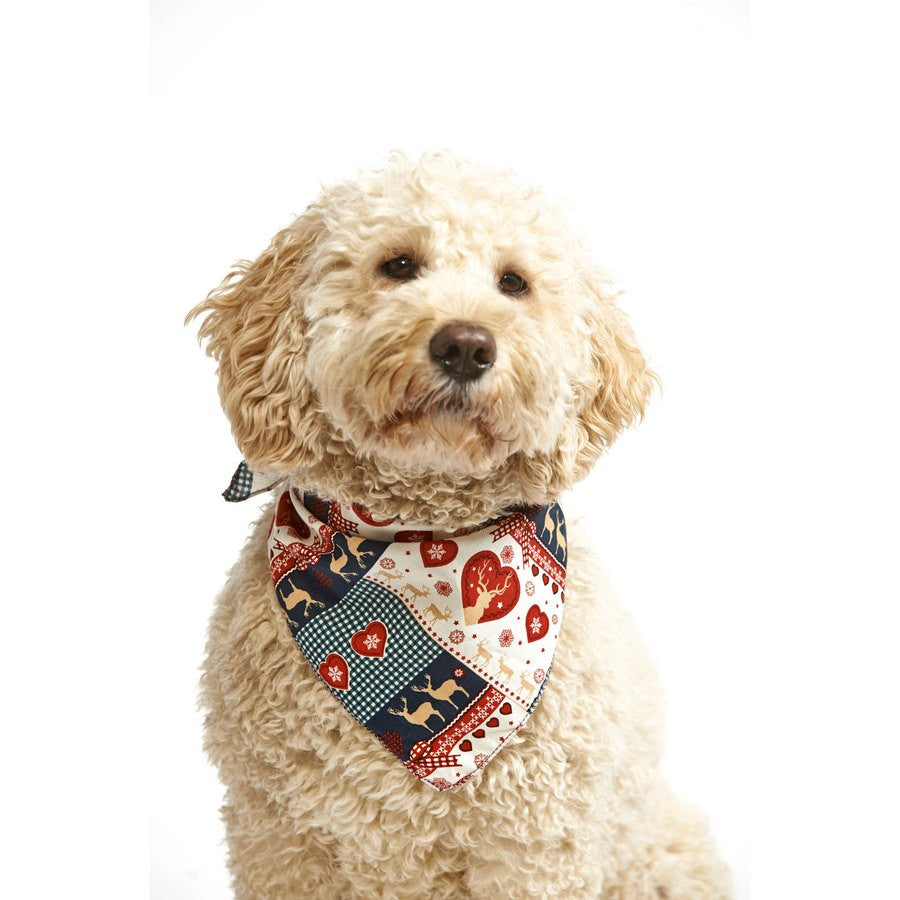 *Reindeer Love Dog Bandana - Fernie's Choice Classic Country Wear for Dogs