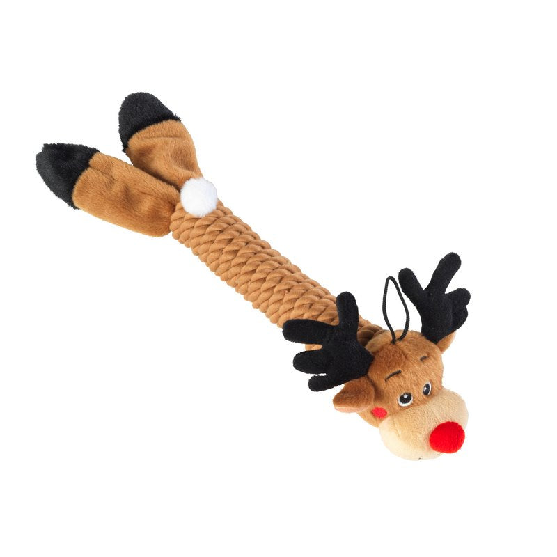 *Rudolph Rope Thrower Dog Toy - Fernie's Choice Classic Country Wear for Dogs