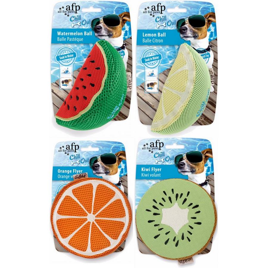 All For Paws Chill Out Lemon Dog Toy - Fernie's Choice Classic Country Wear for Dogs