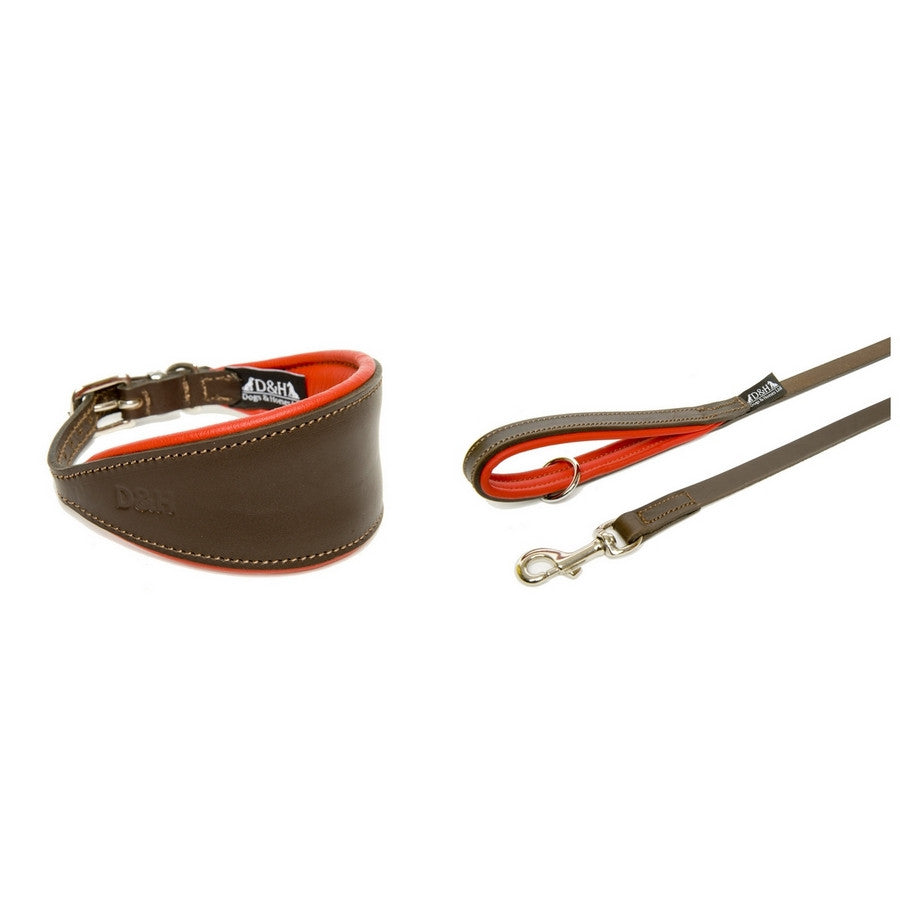 Dogs & Horses Luxury Red Padded Leather Lead - Fernie's Choice Classic Country Wear for Dogs