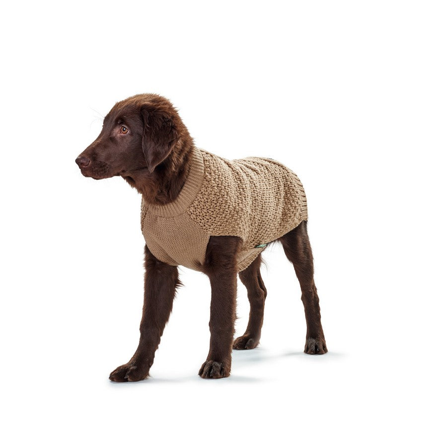 Hunter Dog Pullover Jumper Malmö - Beige - Fernie's Choice Classic Country Wear for Dogs