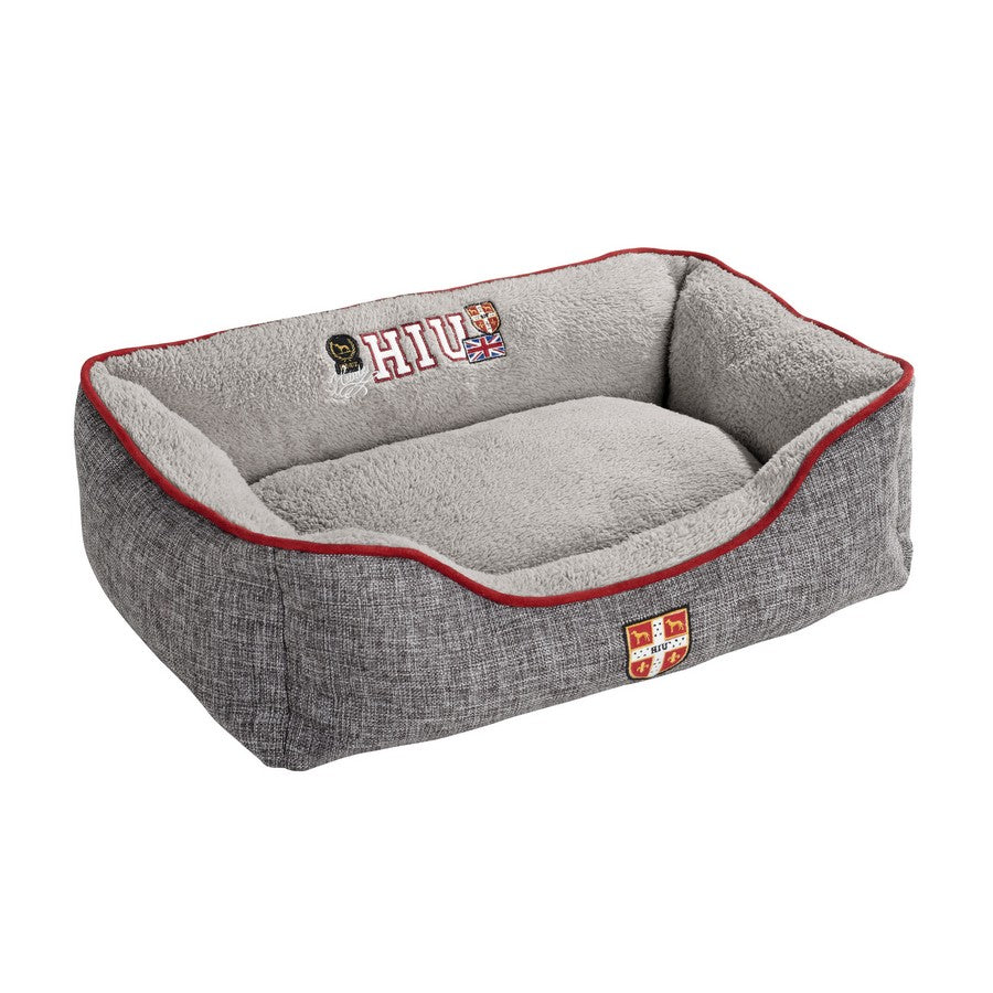 Hunter University Dog Bed Sofa Grey - Fernie's Choice Classic Country Wear for Dogs