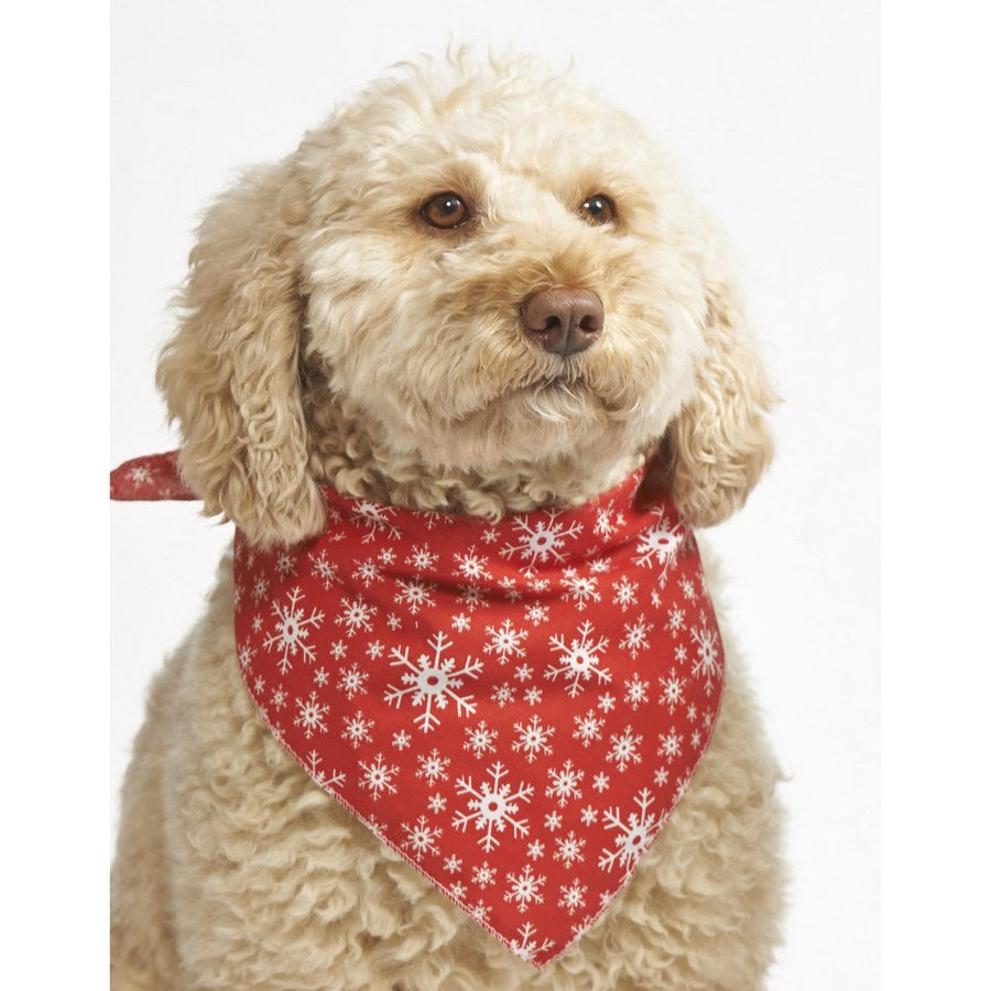 *Mini Snowflake Dog Bandana - Fernie's Choice Classic Country Wear for Dogs