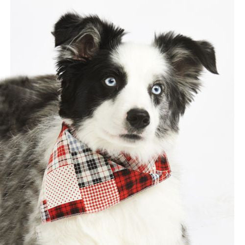 *Patchwork Pete Dog Bandana - Fernie's Choice Classic Country Wear for Dogs