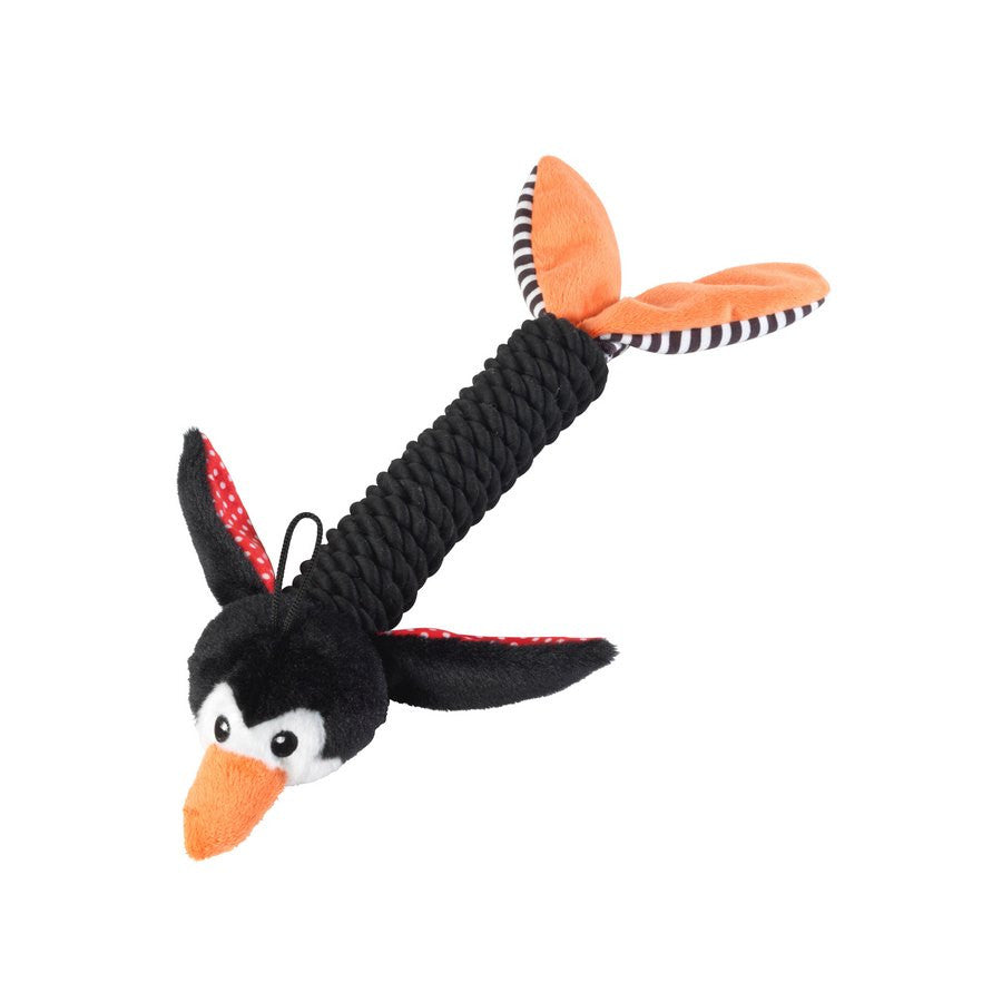 *Penguin Rope Thrower Dog Toy - Fernie's Choice Classic Country Wear for Dogs