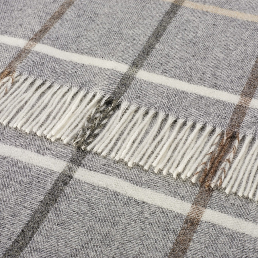 Bronte By Moon Throw - Windowpane Grey - Fernie's Choice Classic Country Wear for Dogs